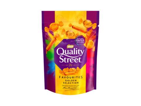 Nestle Quality Street Chocolate Golden Selection Pouch 283g