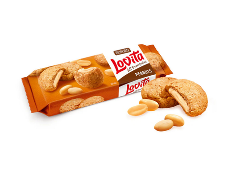 Roshen Lovita Soft Peanuts Cream Cookies 127g