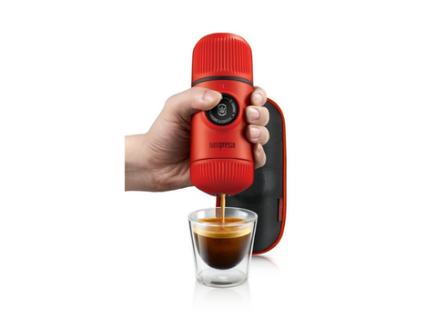 Wacaco Nanopresso Ground Espresso Maker With Protective Case - Lava Red