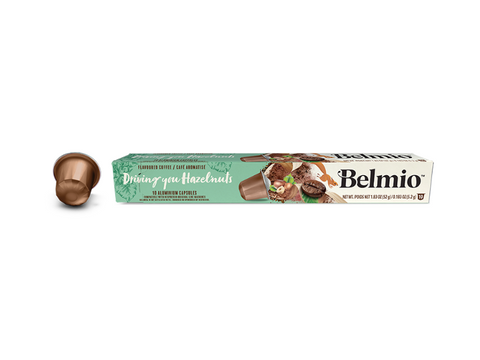 Belmio Driving you Hazel'nuts Coffee Capsules - 10 Capsules