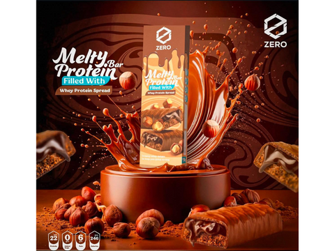 Zero Melty Protein Bar Whey Protein Spread 22g Protein 70g