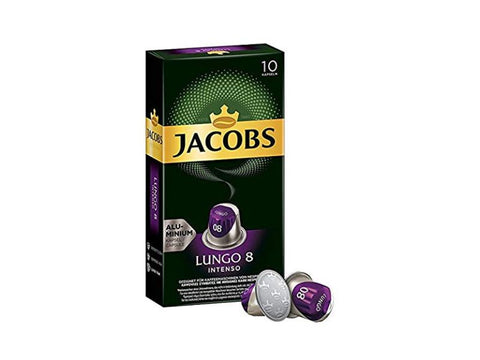 Jacobs Lungo Intenso Coffee Capsules - 10 Capsules