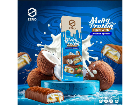 Zero Melty Protein Bar Coconut Spread 22g Protein 70g