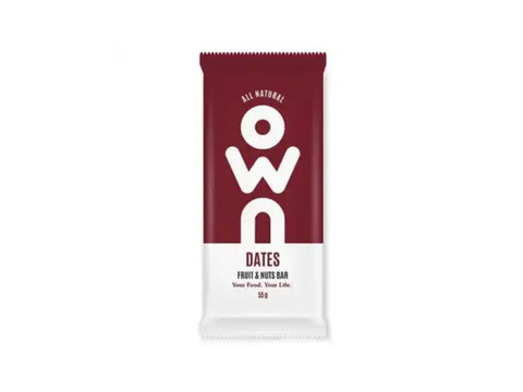 OWN Dates Fruit & Nuts Bar - 55g