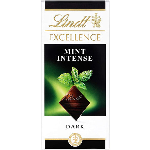 Lindt Excellence Dark Chocolate Mint Intense 100g