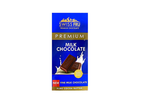 Swiss Fru Premium Milk Chocolate 80g