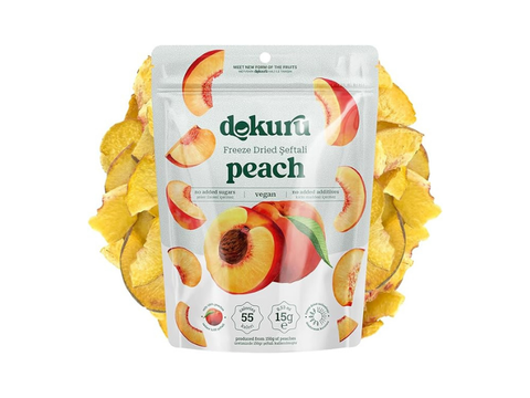 Dokuru Freeze dried Peach 15g - CAFELAX