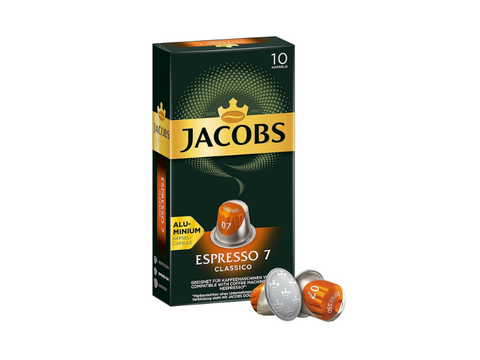 Jacobs Espresso Classico Coffee Capsules - 10 Capsules