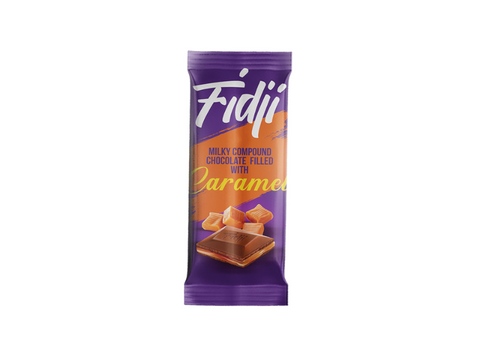 FIDJI Chocolate Filled With Caramel 90g