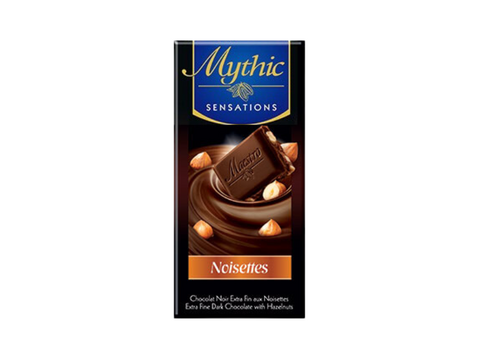 Mythic Sensations Dark Chocolate  With Hazelnut 80g