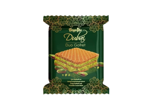 Beyoğlu Chocolate Dubai Duo Wafer 36g