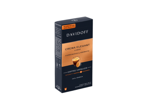 Davidoff Crema Elegant Coffee Capsules - 10 Capsules