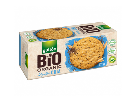 Gullón Bio organic Chía digestive 270g