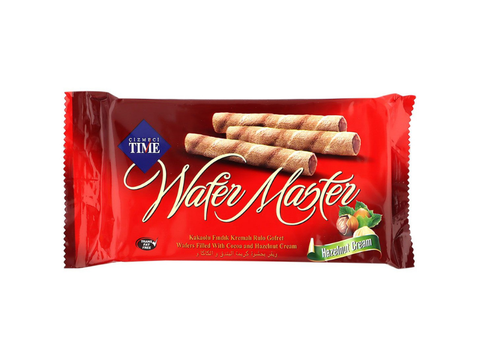 Time Master Wafer Rolls  Huzelnut Rolls 27g