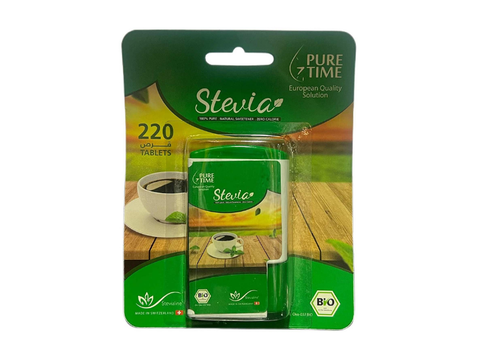 Pure Time Stevia Sweetener 220 Tablets