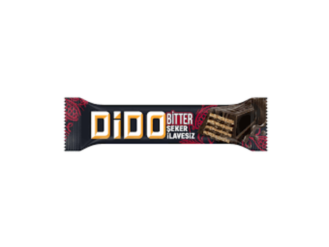 Ülker Dido Dark Chocolate 74% coated wafer No Add Sugar 34.5g