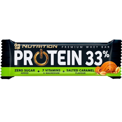 GO ON NUTRITION PROTEIN 33% Premium Brotein Bar Salty Caramel Flavor 50g