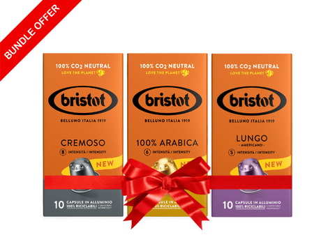 Bundle Offer | 3 Bristot Nespresso Compatible Capsules Packs