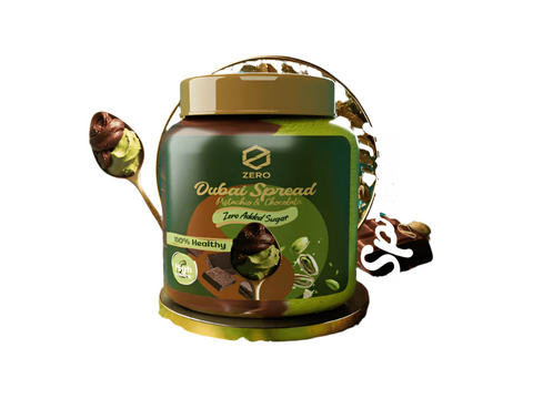 Zero Dubai Healthy Spread Pistachio & Chocolate Sugar Free 300g