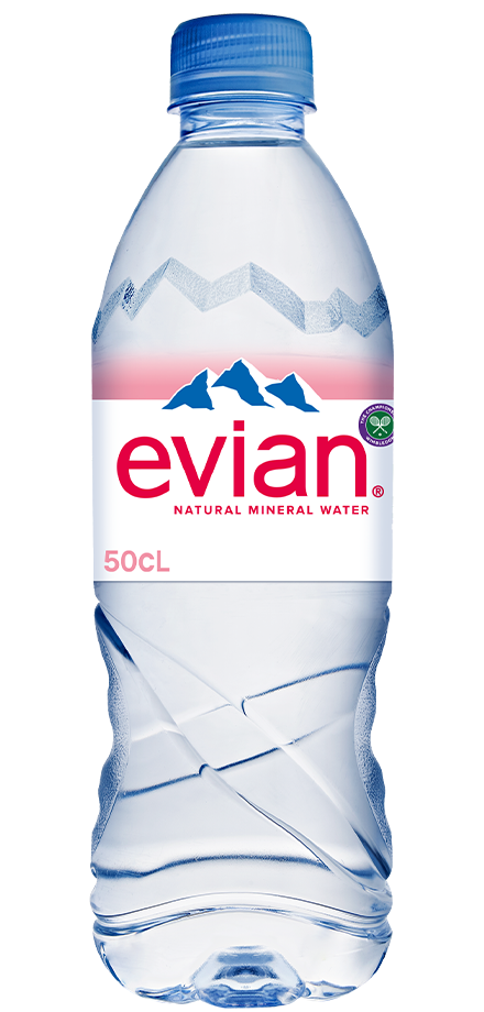 Evian Natural Mineral Water - 500 ml