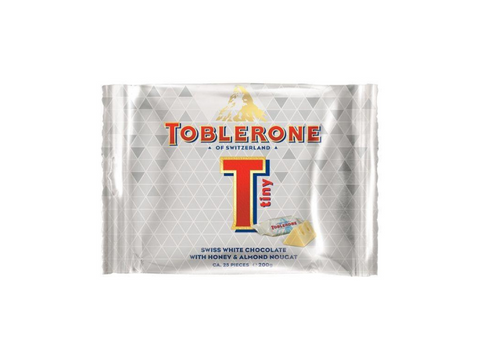 TOBLERONE  White Chocolate Bag 25Pieces 200g