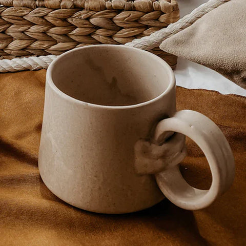 HANDMADE BELTED MUG-Sandy