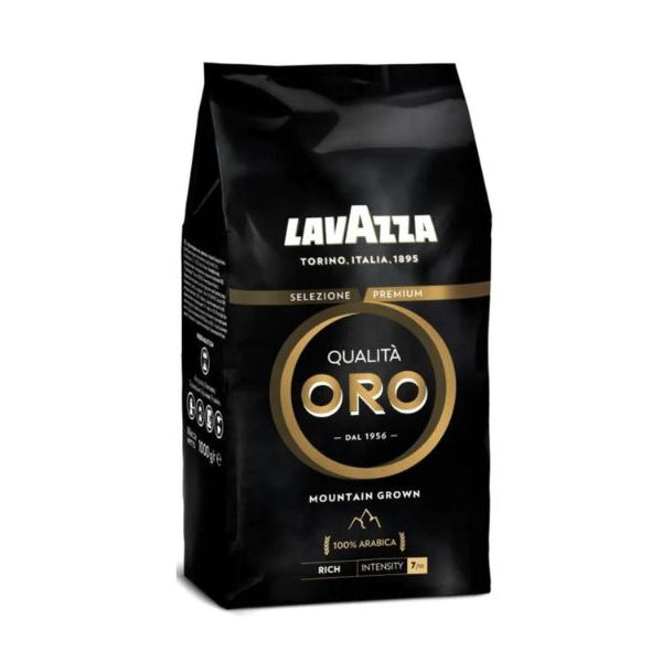 Lavazza Grains De Café Qualita Oro Mountain Grown 1kg Doré