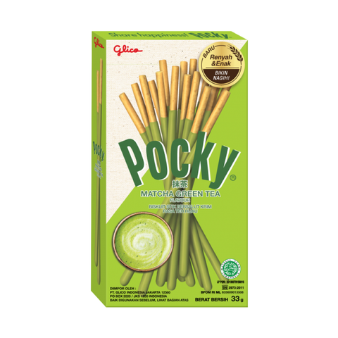 Pocky Milky Matcha Sticks 33g