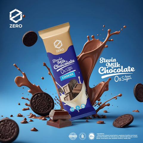 Zero Stevia Cookies Chocolate With Cookies 45g