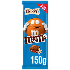 M&M's Crispy Chocolate Bar 150g