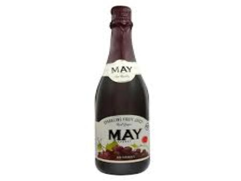 MAY GOLD Red Grape Sparkling Fruit Juice  750ml