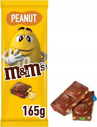 M&M's Peanut Chocolate Bar 165g