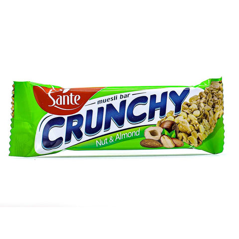 Sante Crunchy Muesli Bar Nut & Almond 35g