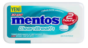 Mentos 2 Hours Clean Breath Intensive Mint 21g