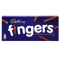 Cadbury Fingers Milk Chocolate Biscuits 114g