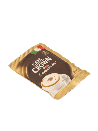 Cafe Crown Cappuccino With Cocoa Granule Instant Coffee - 1 Sachet