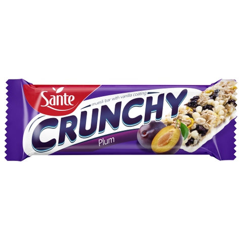 Sante Crunchy Muesli Bar with Plums 40g