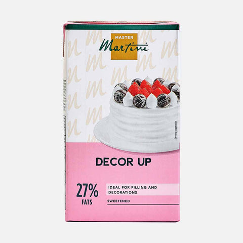 Master Martini Decor up Whipping sweetened Cream 1 L