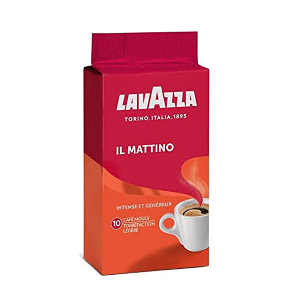 Lavazza Ground Coffee il mattino, 250 g – Peppery Spot